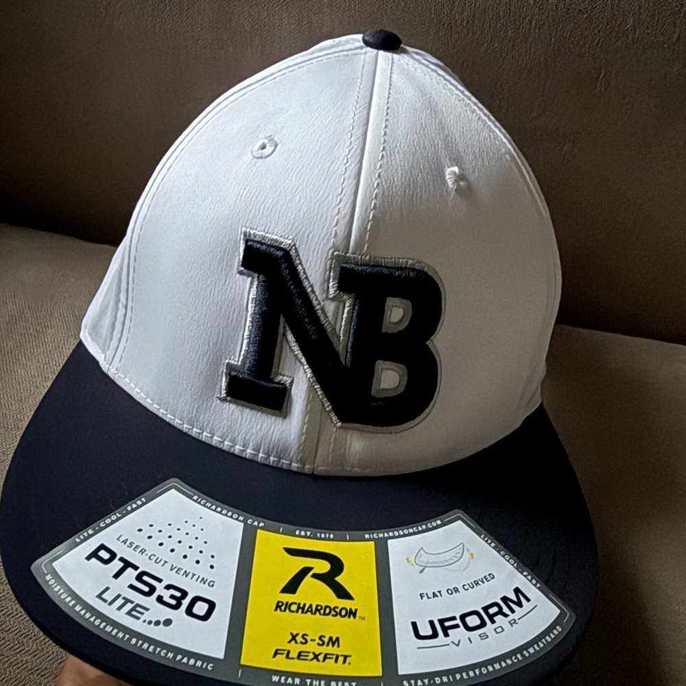 Richardson Kids White and Blue Cap